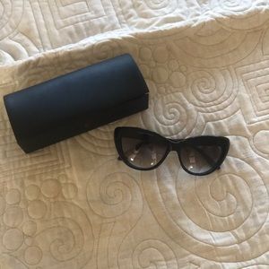 Marc Jacobs black cat eye sunglasses